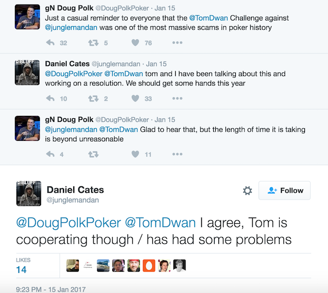 Doug Polk and Daniel Cates