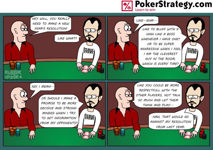 Funny Poker Cartoons Will Kassouf