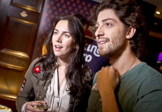 Liv Boeree and Igor Kurganov Liv Boeree and Igor Kurganov