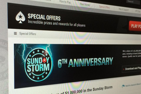 PokerStars 6th Anniversary Sunday Storm Sunday Storm
