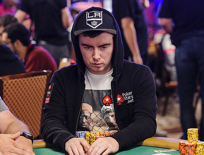 Jake Cody playing poker at the WSOP