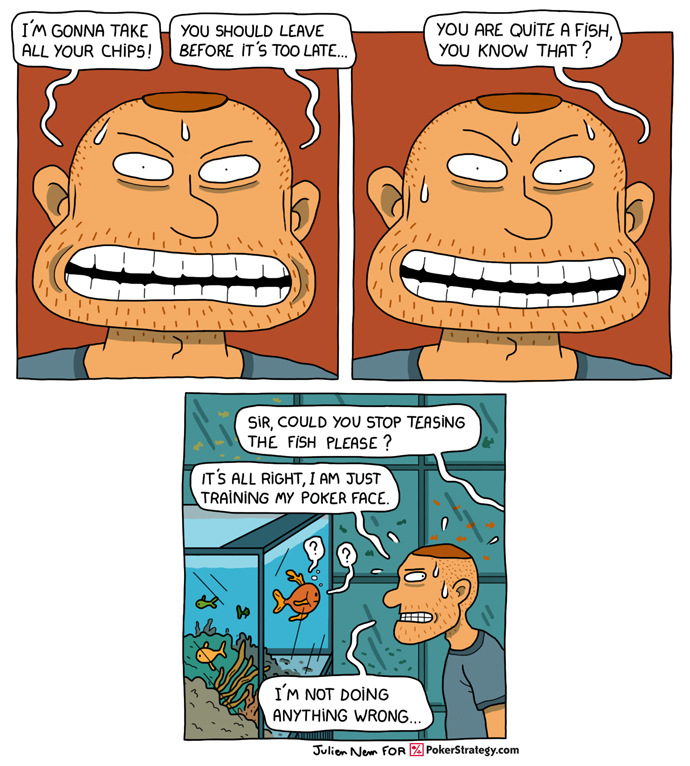 Funny Poker Cartoons Fish