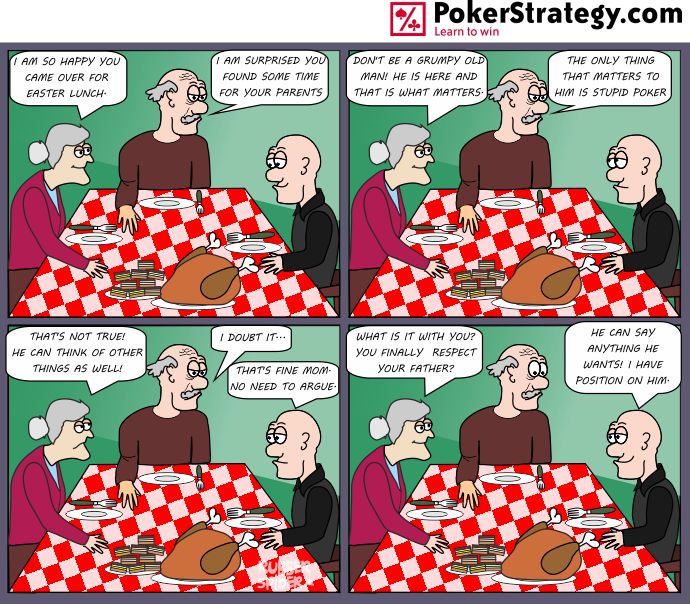 Funny Poker Cartoons Easter