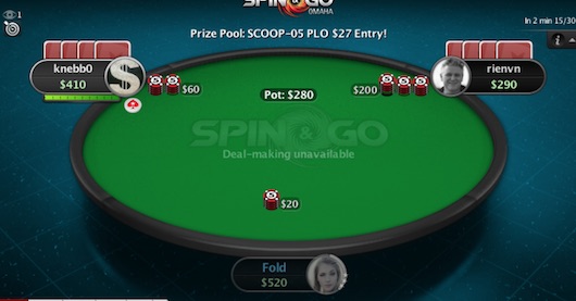 PLO Spin & Go