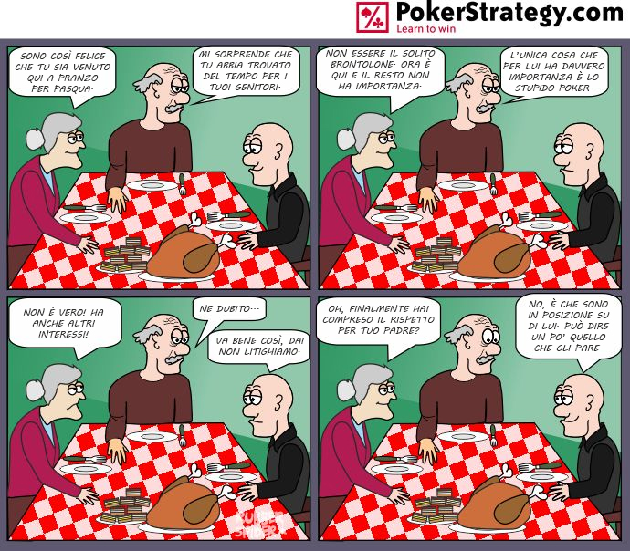 Vignette Divertenti sul Poker Pasqua