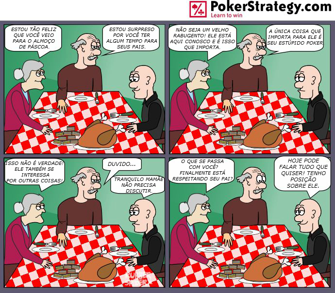 Tirinhas de poker divertidas P&aacute;scoa