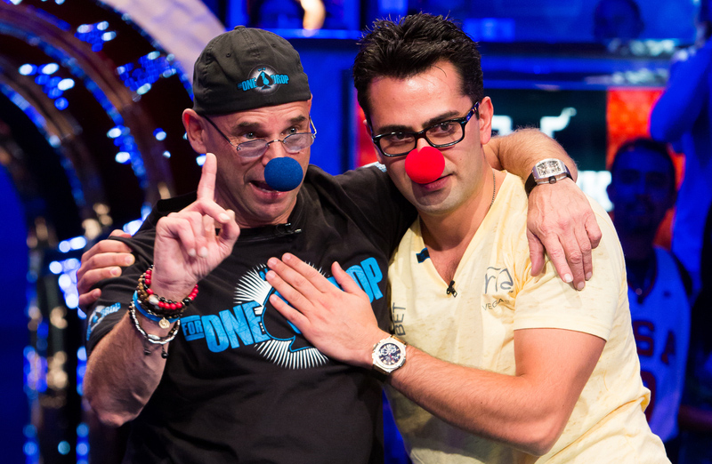 Guy Laliberte and Antonio Esfandiari