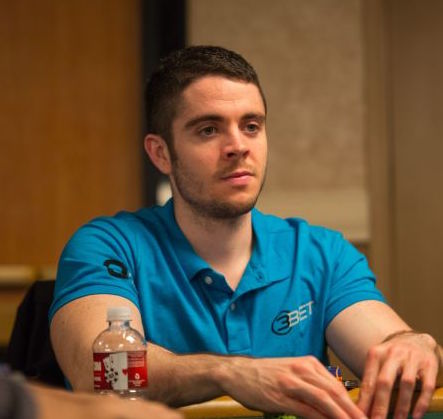 Ben Tollerene playing poker
