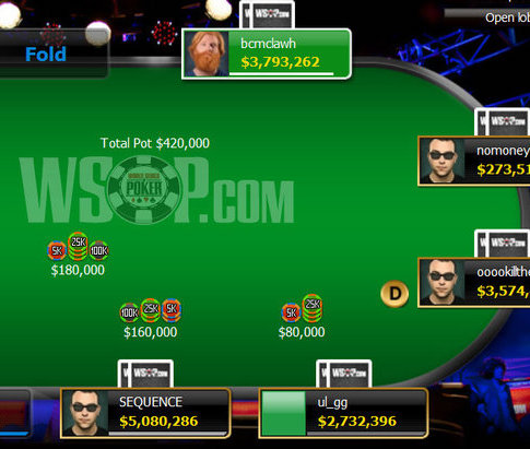 WSOP online bracelet