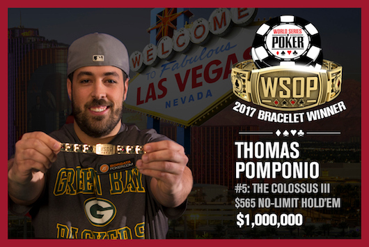 Thomas Pomponio vince il WSOP COLOSSUS