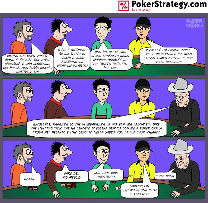 Vignette Divertenti sul Poker Leggenda del poker