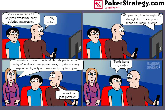 Śmieszny Pokerowy Komiks Live stream