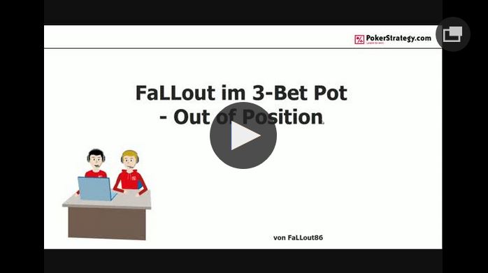 FaLLout86 3 bet pot position