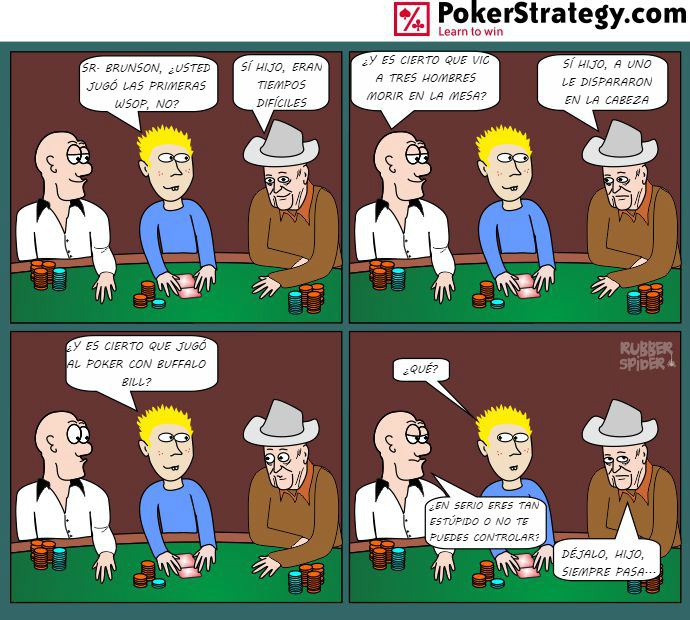 Tiras de poker divertidas Doyle Brunson