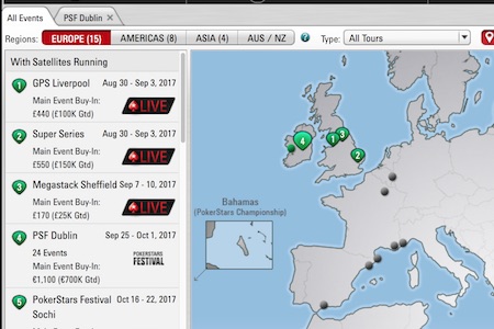 satelliti di pokerstars
