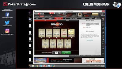 poker spin video