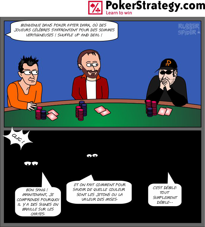 BD de poker humoristique Phil Hellmuth