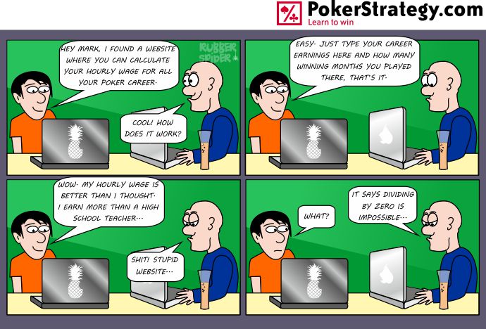 Funny Poker Cartoons Money