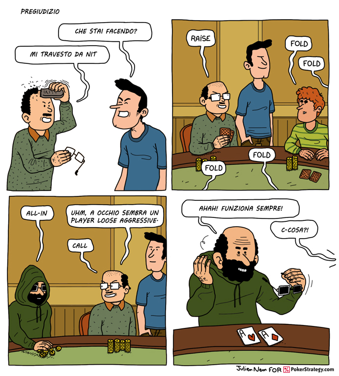 Vignette Divertenti sul Poker Poker player