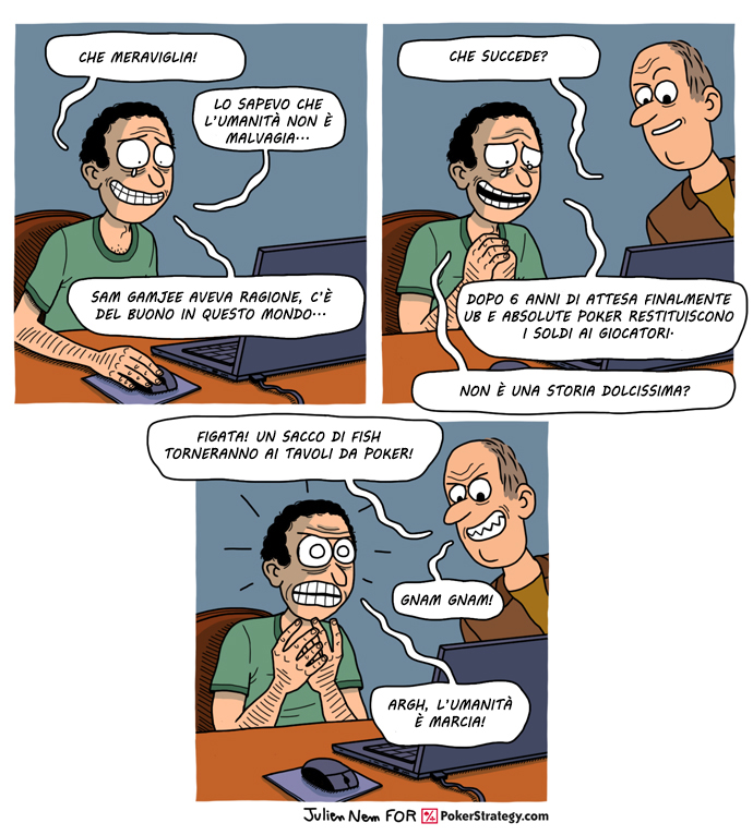 Vignette Divertenti sul Poker Black Friday