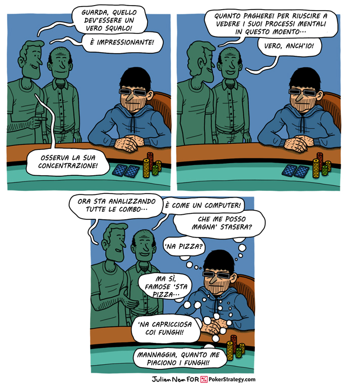 Vignette Divertenti sul Poker Pizza
