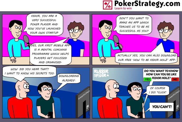 Funny Poker Cartoons Fedor Holz