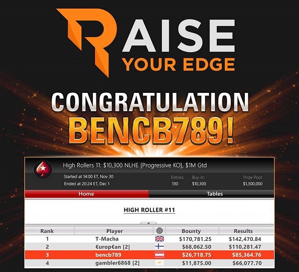 PokerStars PKO High Roller
