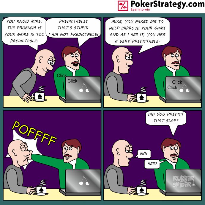 Funny Poker Cartoons Behaviour