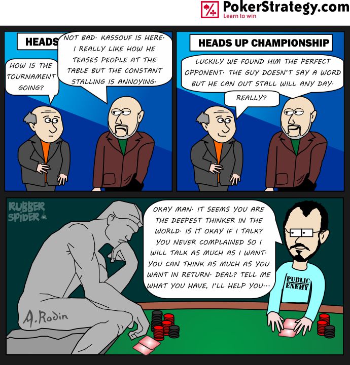 Funny Poker Cartoons Will Kassouf