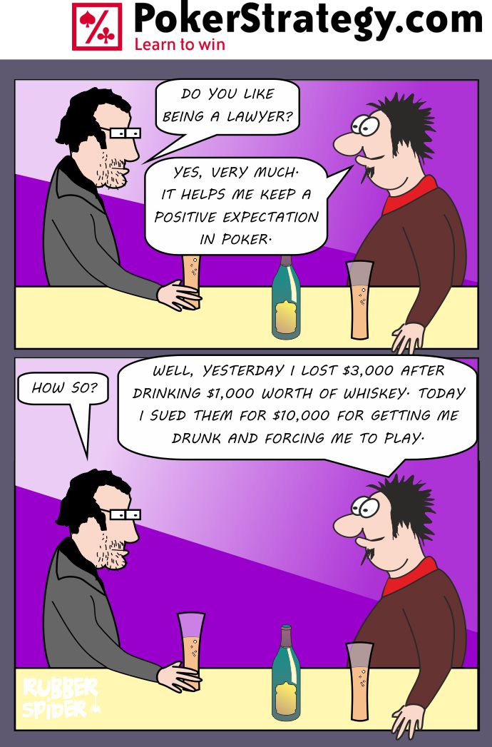 Lustige Pokercartoons Lawsuit