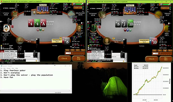 asimos poker video