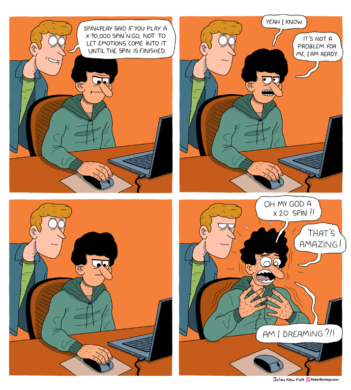 Lustige Pokercartoons