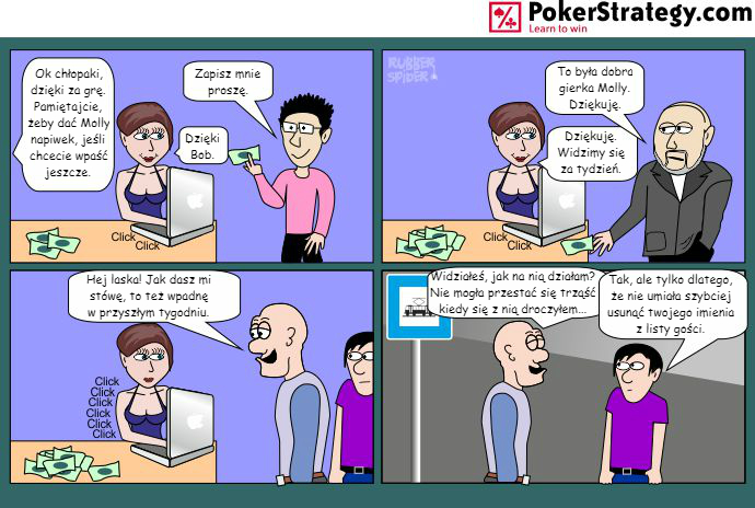 Śmieszny Pokerowy Komiks Rady