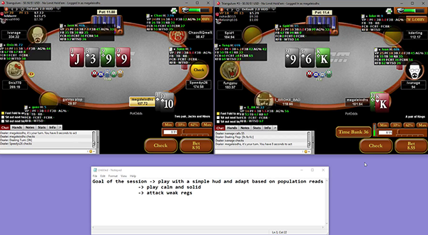 asimos poker video