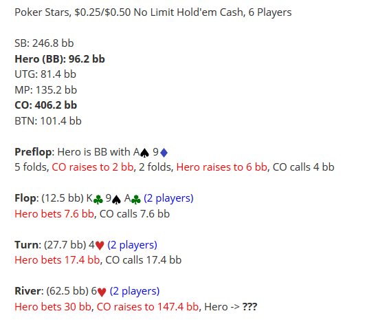 poker hand