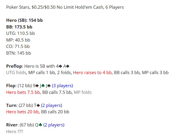 poker hand