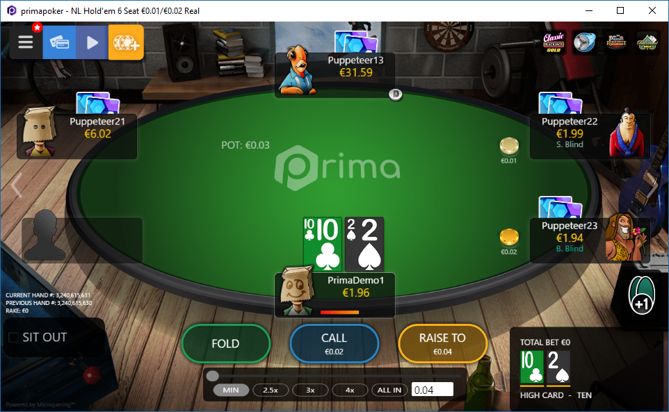 prima software