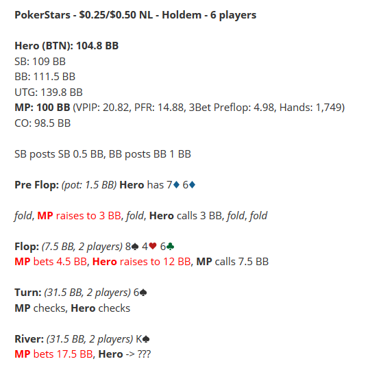 poker hand