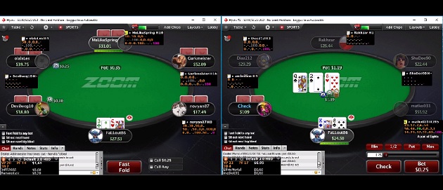 PokerStars ZOOM tendencies