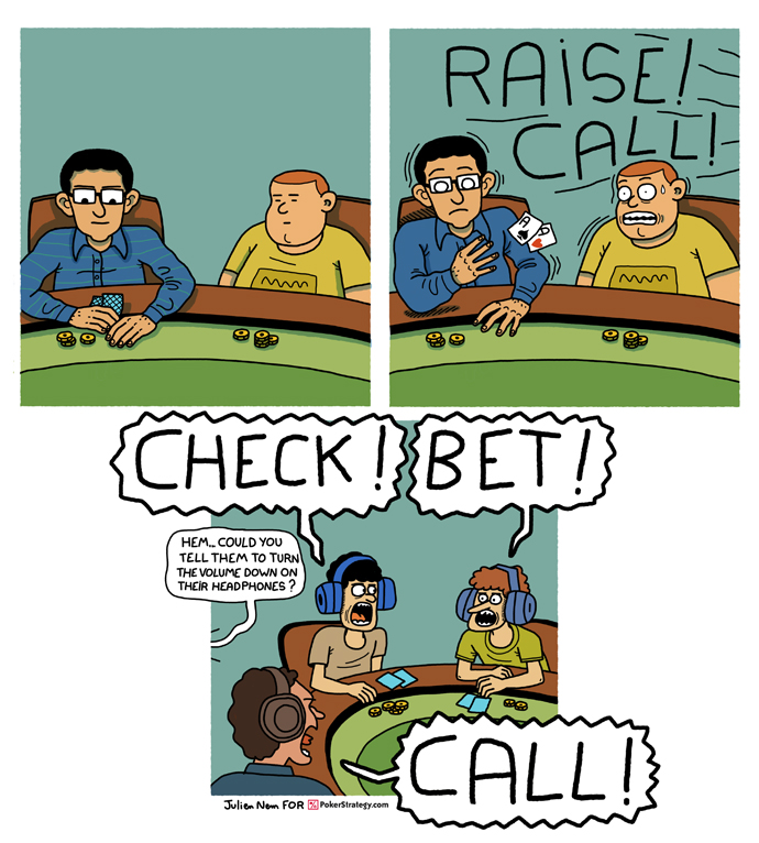 Funny Poker Cartoons Live poker