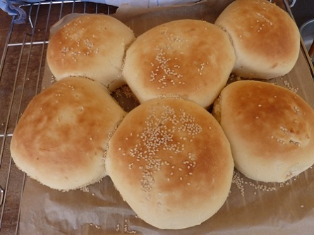 grillen fleisch burger bun