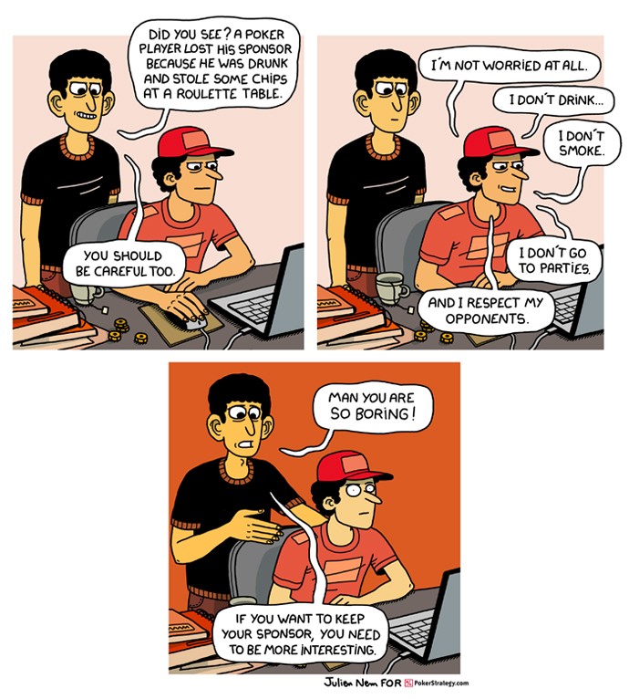 Funny Poker Cartoons William Kassouf