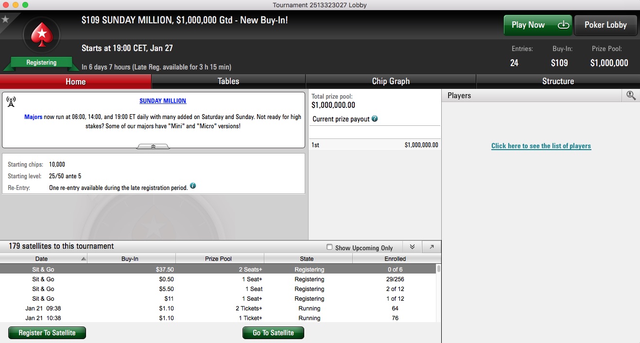 Sunday Million