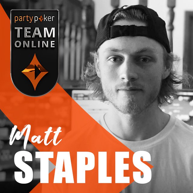 Matt Staples pierwszym graczem w nowym Teamie Online partypoker Matt Staples pierwszym graczem w nowym Teamie Online partypoker