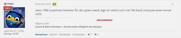 Forum zitat Paxis