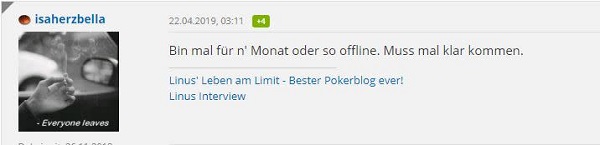 Pokerstrategy Forum Post