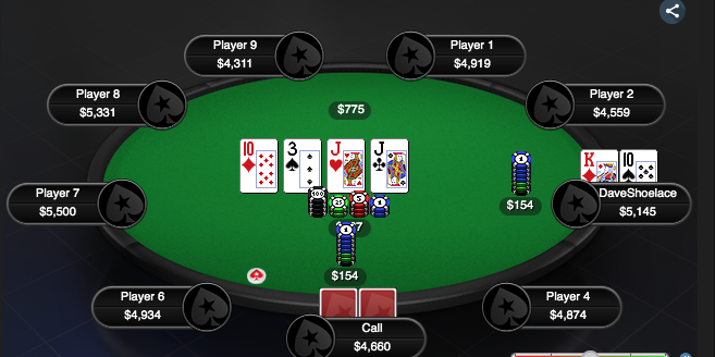 poker hand