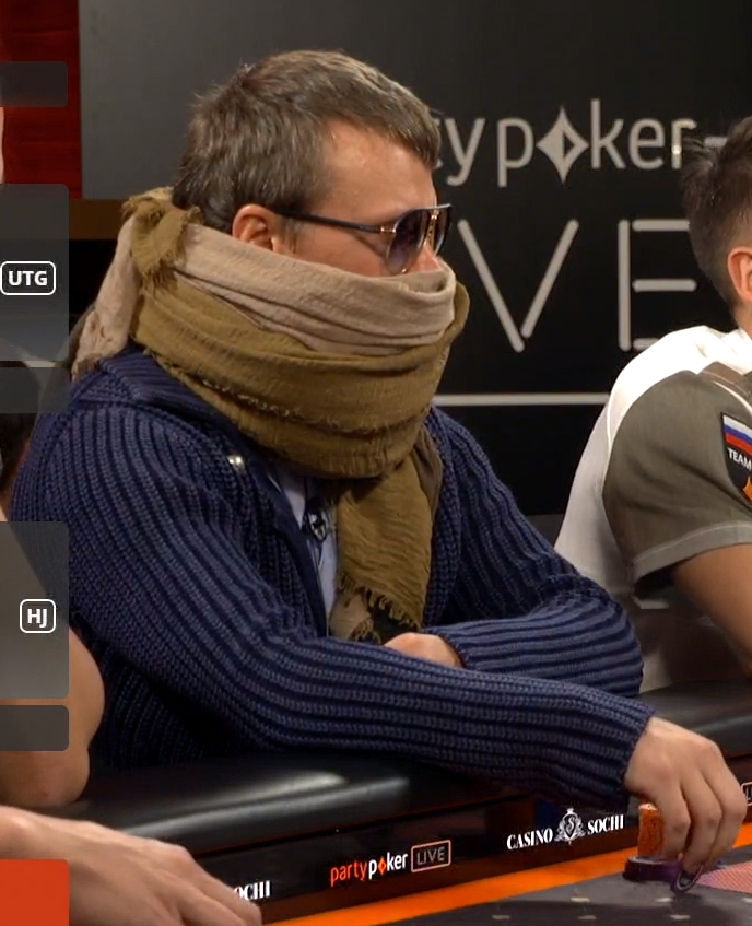 poker scarf