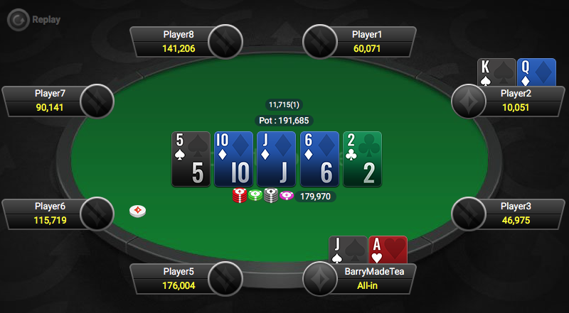 poker hand