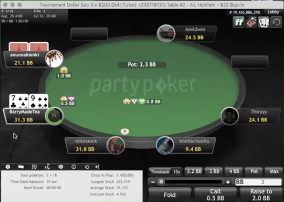 poker satellite
